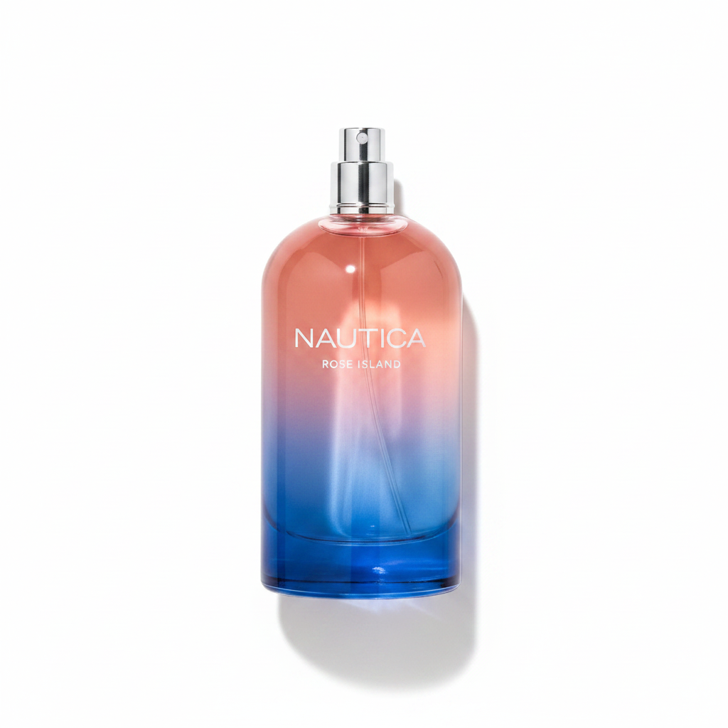 Nautica Rose Island EDT 100ml – Floral perfume; notes of Bergamot, Rose and Musk.