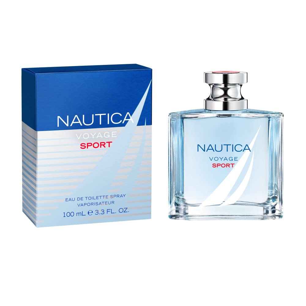 Nautica Voyage Sport EDT 100ml – Woody Aromatic perfume; crisp, bright, airy and clean.