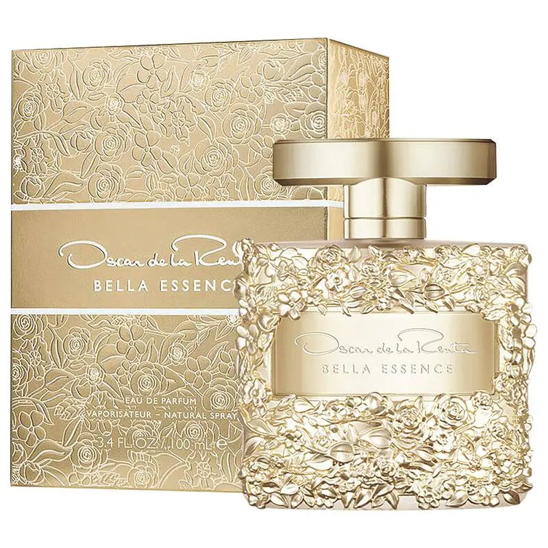 Oscar de la Renta Bella Essence EDP 100ml – Amber Floral perfume; fruity, sweet, floral, musky and softly ambery.