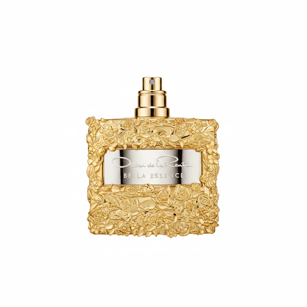 Oscar de la Renta Bella Essence EDP 100ml – Amber Floral perfume; fruity, sweet, floral, musky and softly ambery.