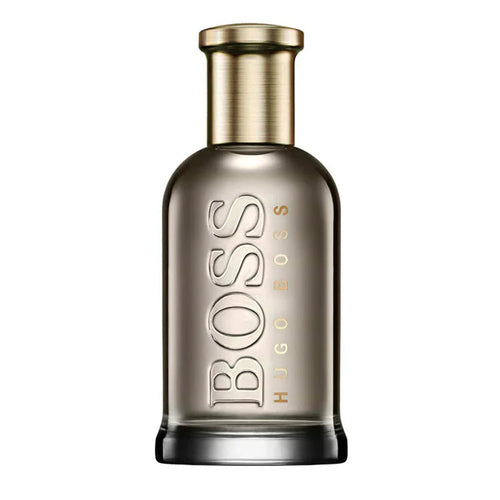 Hugo Boss Bottled Eau De Parfum 100ml fragrance image; woody spicy aromatic scent with Cinnamon, Cardamom and Musk; for men; suited to spring and summer.