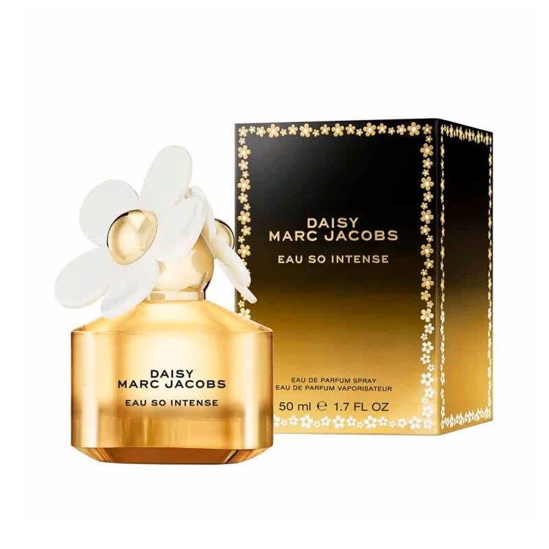 Marc Jacobs Eau So Intense Eau De Parfum 50ml fragrance image; fruity floral honey scent with Honey, Jasmine and Musk; for women; suited to autumn and winter.