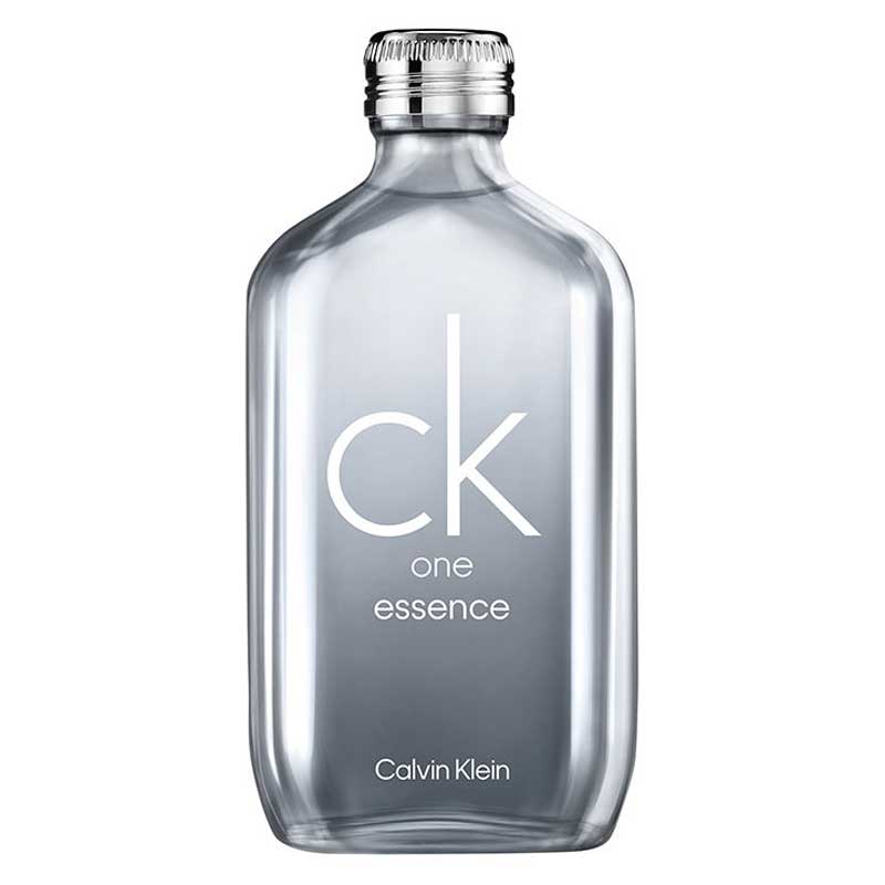 Calvin Klein One Essence Parfum Intense 50ml fragrance image; citrus aromatic fresh musky scent with Organic green tea accord and Natural sandalwood; for all genders; suited to spring and summer.