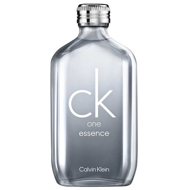 Calvin Klein One Essence Parfum Intense 100ml fragrance image; citrus aromatic fresh musky scent with Organic green tea accord and Natural sandalwood; for all genders; suited to spring and summer.