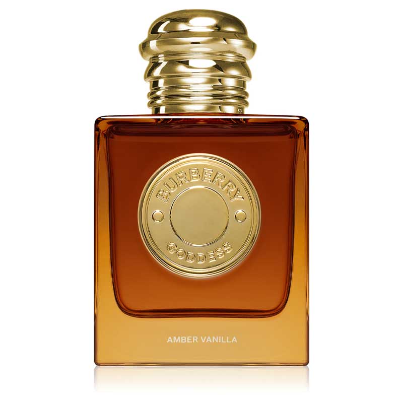 Burberry Goddess Amber Vanilla Eau de Parfum Intense 50ml fragrance image; amber maple vanilla scent with Lavender, Maple syrup accord and Amber; for women; suited to autumn and winter.