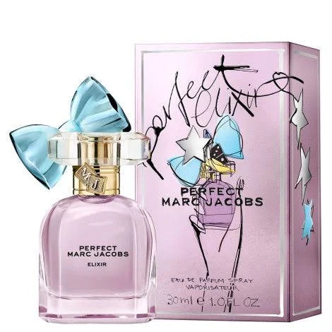 Marc Jacobs Perfect Elixir Eau De Parfum 100ml fragrance image; sweet amber vanilla scent with Plum, Honey and Vanilla; for women; suited to autumn and winter.